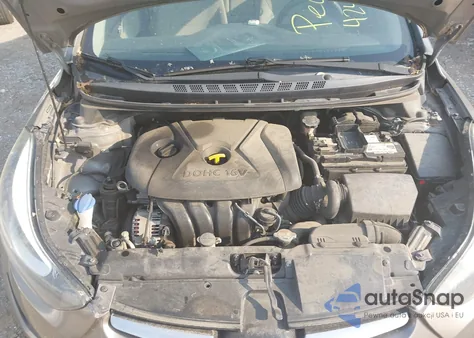 2016 Hyundai Elantra Se из США, поврежденный, VIN 5NPDH4AE5GH793062